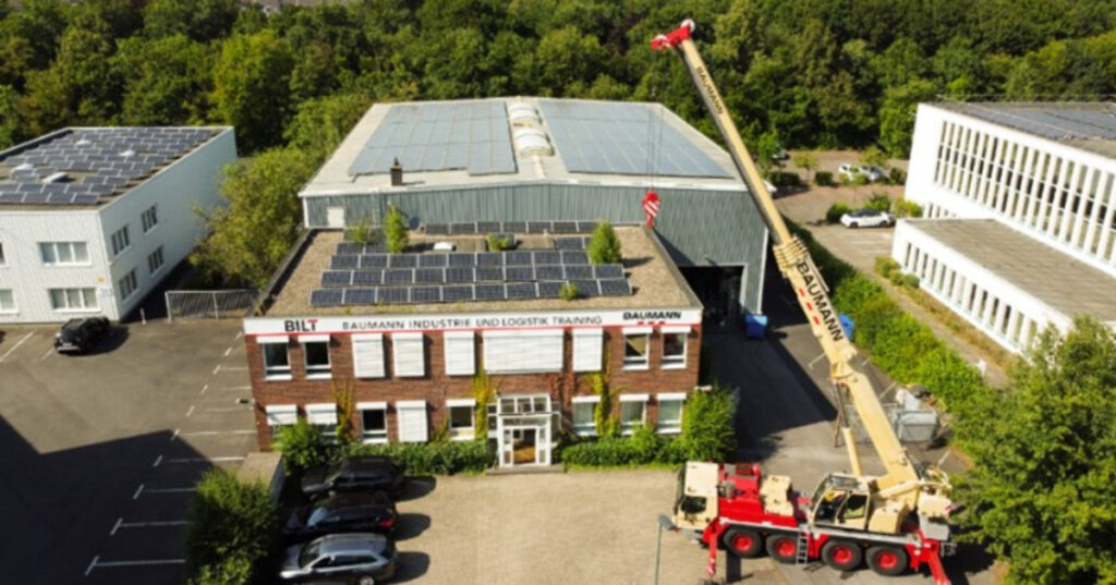 Picture of company premises at Neuss site